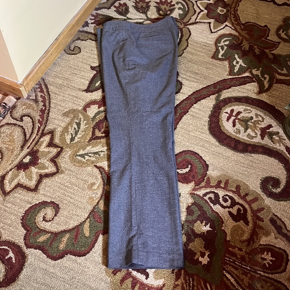 BANANA REPUBLIC Size 16L Tall 33"L Contoured Fit Stretch Wool Straight $118 NEW - Picture 7 of 15